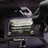 Secondhand Dolce & Gabbana Purple Leather Shopping Bag - '10s