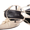 Secondhand Prada Fall/Winter 2000 Ivory Leather Pointed-Toe Slingback Pumps - '00s