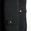 Moncler Black Long Down Jacket- 2010s Second hand
