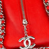 Chanel Quilted Washed Lambskin Chain Around Bowler Secondhand