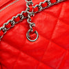 Chanel Quilted Washed Lambskin Chain Around Bowler Secondhand