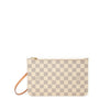 Louis Vuitton Damier Azur Neverfull Pouch MM Secondhand