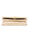 Prada Crystal Embellished Satin Card Holder with Chain Secondhand