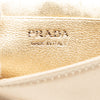 Prada Crystal Embellished Satin Card Holder with Chain Secondhand