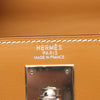 Hermès HERMES Kelly 32 Handbag Chamonix leather leather Chamonix leather Brown Natural Used Women Secondhand