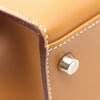 Hermès HERMES Kelly 32 Handbag Chamonix leather leather Chamonix leather Brown Natural Used Women Secondhand