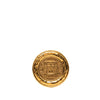 Secondhand Chanel Gold Plated 31 Rue Cambon Round Brooch