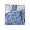 Secondhand Louis Vuitton Blue and White Alma Print Scarf - '10s