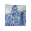 Secondhand Louis Vuitton Blue and White Alma Print Scarf - '10s