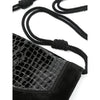 Secondhand Yves Saint Laurent Black Crocodile Leather Bag - '70s