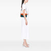 Prada Bicolor Saffiano Lux Sound Lock Satchel Secondhand
