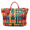 Prada Multicolor Woven Tessuto Shopping Tote Secondhand