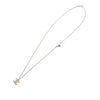 Chanel CC Brass and Strass Faux Pearl Pendant Necklace Secondhand