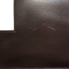 Hermès Dark Brown Leather Pochette - '80s Second hand