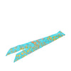 Hermès Rencontre Oceane Twilly Silk Scarf Secondhand