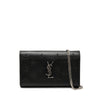 Saint Laurent Calfskin Star Applique Classic Monogram Kate Wallet on Chain Secondhand