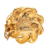 Secondhand Chanel Gold Plated Faux Pearl Flower Clip On Earrings