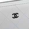 Chanel CC Quilted Calfskin Zip Wallet Secondhand