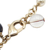 Chanel CC Gold Plated Faux Pearl Beaded Bracelet Secondhand