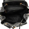 Gucci Calfskin Bamboo Drawstring Backpack Secondhand