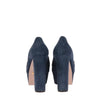 Gucci Blue Suede Pumps - 2010s Second hand