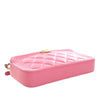 Chanel Quilted Lambskin Boy Double Zip Wallet On Chain Secondhand