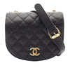 Chanel Quilted Grained Calfskin Casual Trip Messenger Secondhand