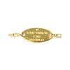 Louis Vuitton Gold Plated Collier Fall in Love Pendant Necklace Secondhand