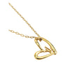 Louis Vuitton Gold Plated Collier Fall in Love Pendant Necklace Secondhand