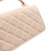 Chanel CC Quilted Lambskin Top Handle Phone Holder with Chain Secondhand