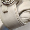 Secondhand Chanel Cream White Quilted Leather Handbag - 2000s