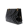 Secondhand Chanel Black Patent Leather Shoulder Bag - '90s