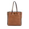 Prada Woven Goatskin Madras Tote Secondhand