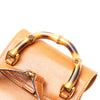 Gucci Leather Bamboo Drawstring Backpack Secondhand