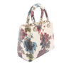 Dior Medium Leather Floral Printed Lady Dior Secondhand