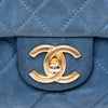 Chanel Medium Quilted Iridescent Calfskin Chic Quilt Accordion Flap Secondhand
