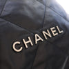 Chanel Large Quilted Shiny Calfskin 22 Backpack Secondhand