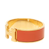 Hermès Wide Enamel Clic H Bracelet PM Secondhand