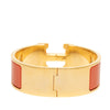 Hermès Wide Enamel Clic H Bracelet PM Secondhand