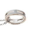Hermès Palladium Plated Enamel Pop H Pendant Necklace Secondhand