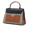 Gucci Small GG Supreme Padlock Satchel Secondhand
