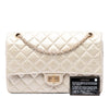 Chanel Quilted Metallic Aged Calfskin Reissue 2.55 Double Flap 226 Secondhand