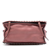 Prada Glace Calfskin Studded Etiquette Flap Secondhand