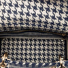 Dior Medium Embroidered Canvas Houndstooth Lady Dior Secondhand