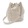 Chanel Small Tweed Deauville Drawstring Bucket Bag Secondhand