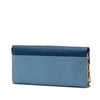 Miu Miu Bicolor Goatskin Madras Wallet on Chain Secondhand