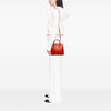 Prada Small Saffiano Vernice Promenade Satchel Secondhand