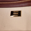 Fendi Zucca Embroidered Canvas Baguette Satchel Secondhand