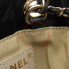 Chanel Quilted Velvet Crystal Pearl Crush Bucket Bag Secondhand
