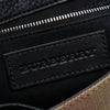 Burberry Mega Check Canvas and Grained Calfskin Gowan Crossbody Secondhand